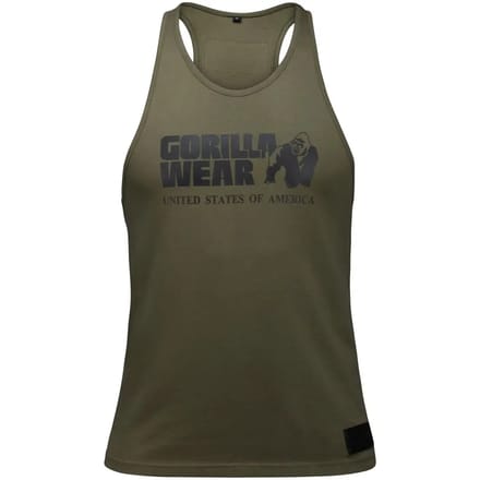 Gorilla Wear Classic Tank Top - Legergroen - M