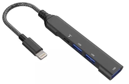 Multifunctionele Geschikt voor: Lightning Extender HUB, 3 x USB 3.0 & Lightning-opladen