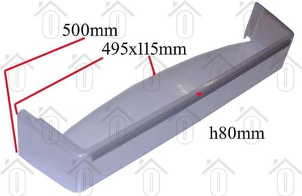 Siemens Deurbak Houder KG39VY4299, KG36VX4701 00665459