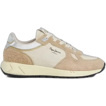 Pepe Jeans Marlon Vibe Schoenen Beige EU 37 Vrouw