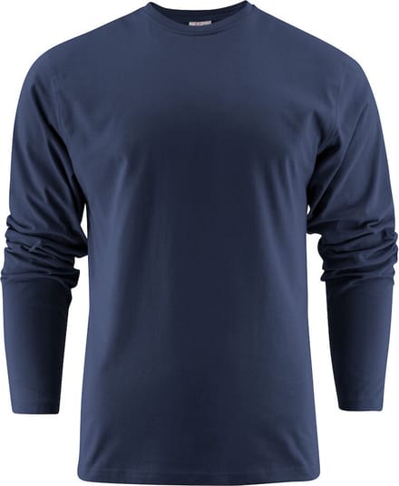Printer HEAVY T-SHIRT L/S 2264016 - Marine - 4XL