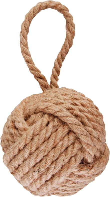 Esschert Design Deurstopper touwbal gedraaid 13,8 x 14,2 CM 2 KG