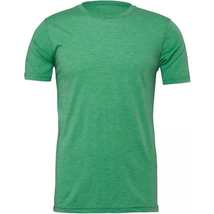 Bella+Canvas Unisex Heather CVC Short Sleeve Tee CV3001CVC - Heather Kelly - XL
