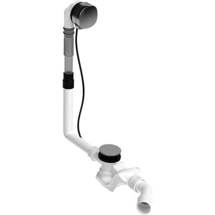 Duravit drain and overflow set Quadroval with inlet 792201000001000