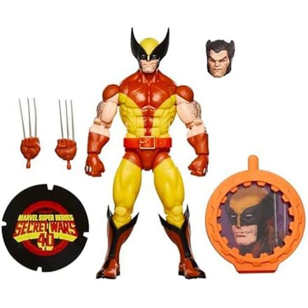 Hasbro Marvel actiefiguur Wolverine Secret Wars Legends Retro 15 cm.