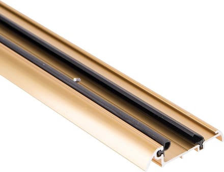 838 mm gouden deurdrempel voor houten, PVC en composiet deuren