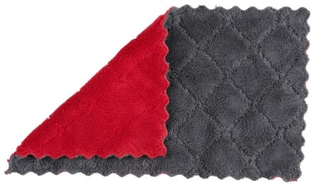 Cloth 4pc 27x16cm Coral velvet