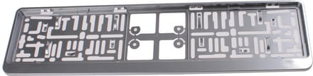 Autostyle Kentekenplaathouder 52 X 11 Cm Gunmetal