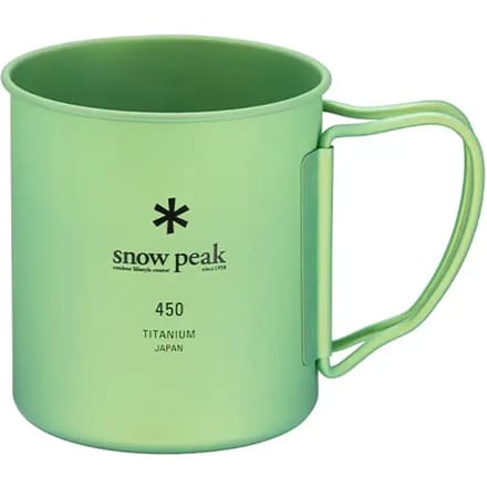 Mok in titanium enkele wand Snow Peak 450
