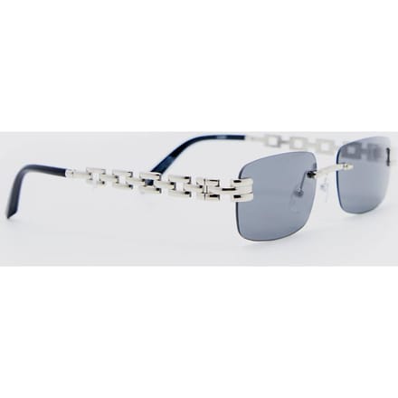 Metaalketting randloze zonnebrillen | Black