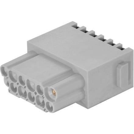 Harting Han DD Snelsluiting 12-Contact Vrouwelijk Module 10A - 09140122734 [2 Stuks]