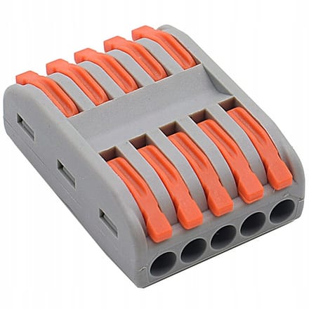 VERGIONIC PCT-225 - Snelkoppeling - Doorvoerklem - Met Hendel - 0,08-4mm² - 1 stuk
