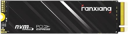 2TB NVMe M.2 SSD - PCIe 3x4 Gaming Solid State Drive met 3500MB/s Lezen en 2500MB/s Schrijven