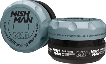 Nishman Haarwax M10 Mat Clay Mat Look 150 g - modelcontrole