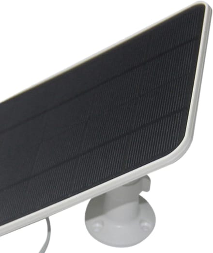 Draagbare Solar Charger - Zonnepaneel Ring - Bewaking Buiten - Type C Smart Sensor - 20W - Wit