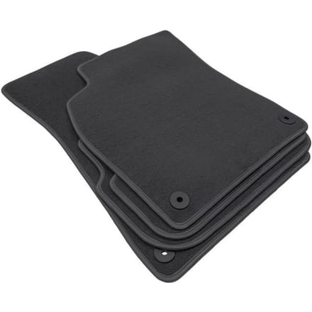Tapis de sol - Civic 2012-2016 - Velours - 4 pièces - Renforcé zone de pédale