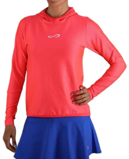 Endless Breath Line Hoodie Rood S Vrouw