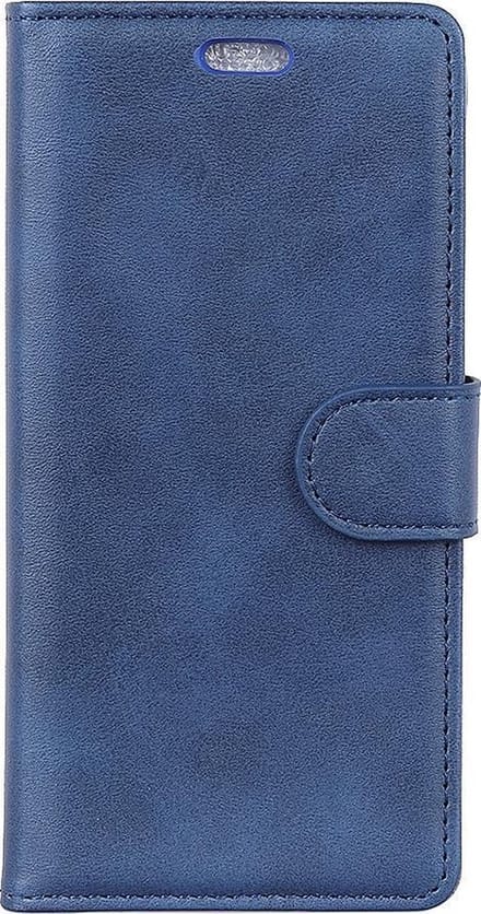 Luxe Book Case - Geschikt voor Samsung Galaxy S10 Hoesje - Blauw
