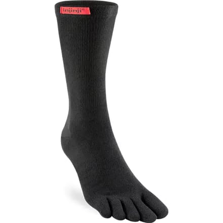 INJINJI | Sport Original Weight Crew Black (Maat - S) | Teensokken