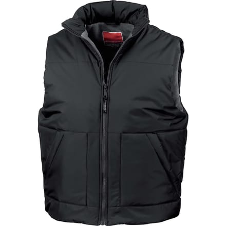 Kariban Gewatteerde Mouwloze Jas met Fleece Voering