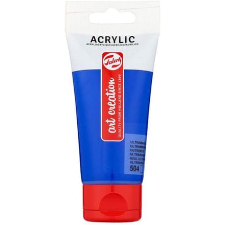 Talens Art Creation acrylverf tube van 75 ml, utlramarijn (504)