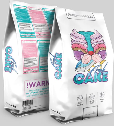 CAKE DOG FOOD®(FISH)- 4 KG