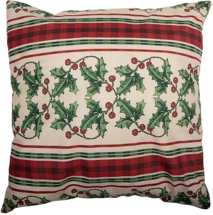 Clayre & Eef Kussenhoes 45x45 cm Beige Polyester