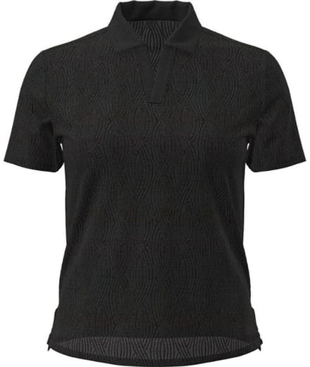 Under Armour Halo Bonded Jacquard Polo Zwart