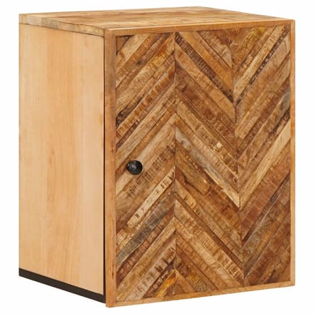 vidaXL - Hangkast - Bruin - 38 - x - 33,5 - x - 48 - cm - Massief - Mango - Hout