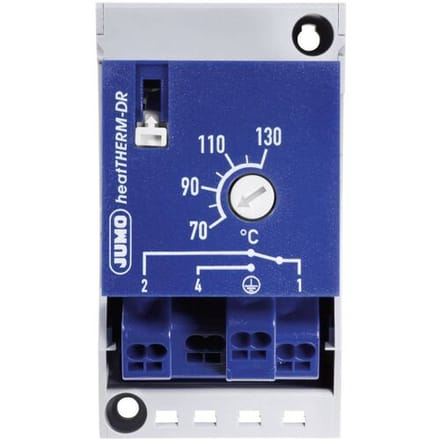 Jumo 603070/0070-7 Temperatuurbegrenzer 20 tot 150 °C Relais 16 A