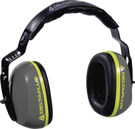 Delta Plus INTERLIGHT Oorkap - Gehoorbescherming - Grijs - 26 dB | Comfortabele en Effectieve Geluidsdemping