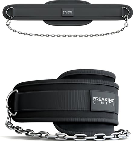 Breaking Limits Dip Belt – Weight Belt – Gewicht Riem - Fitness, Crossfit & Calisthenics