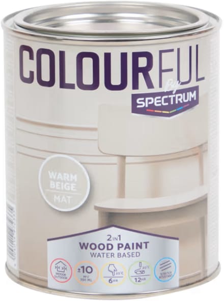 Spectrum Colourful 2-in-1 meubelverf Beige Water Based
