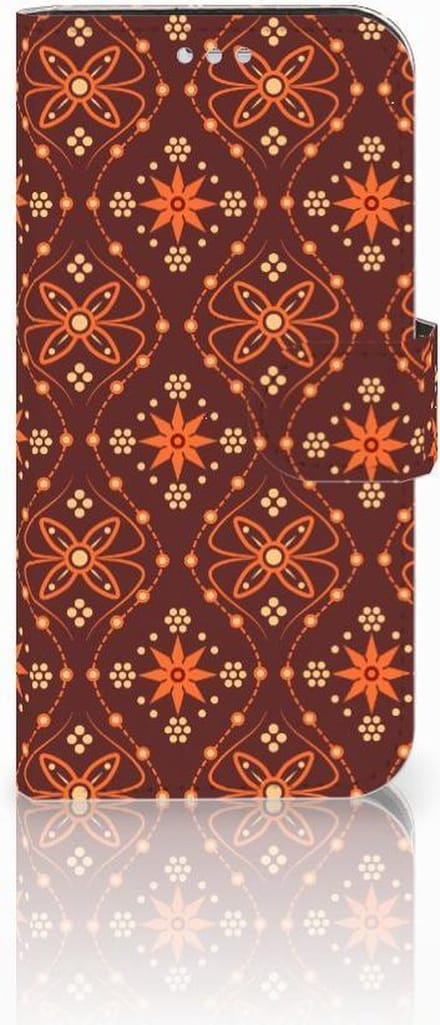 Samsung Galaxy S7 Telefoon Hoesje Batik Brown