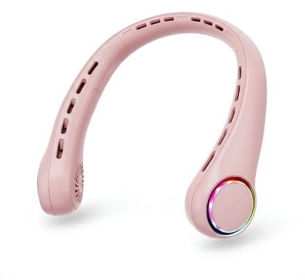 KAD® Ventilator - Nek Ventilator - Nekventilator - Roze - 22cm x 6cm x 21cm