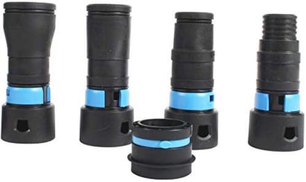 Adapterset voor stofzuigers 32 mm - compatibel met veel merken