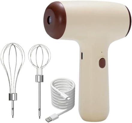 Draadloze elektrische huishoudmixer - USB oplaadbare eierklopper - Lichtgewicht - Draagbaar