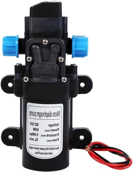 Dompelpomp - Waterpomp - Watersport - Automatische Drukregeling - 5L Per Minuut - Zwart