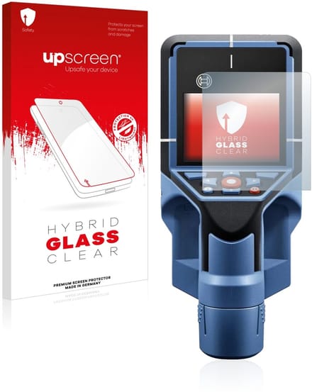 upscreen - Screenprotector voor Bosch D-tect 200 C Wallscanner - Folie Beschermfolie Beschermglas transparant