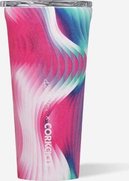 Corkcicle Tumbler 475ml 16oz - Karim Rashid Electroclash - Roestvrijstaal -