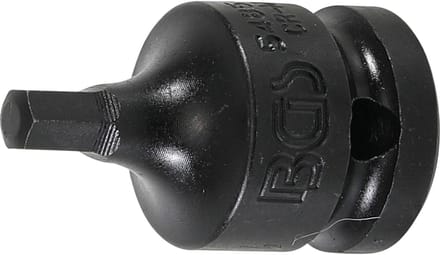 BGS Kracht dopsleutelbit - lengte 42 mm - 1/2 - binnenzeskant 6 mm
