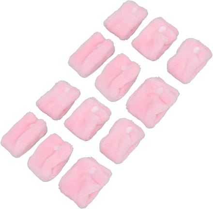 Elektrische Haarrollers - Krulspelden Set - Haar Krullen - Hitteloos Styling - 12 Stuks - Roze