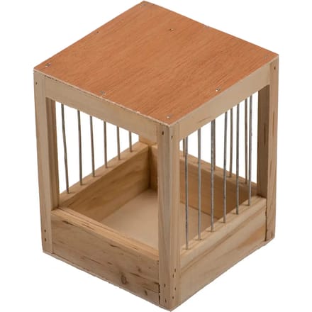 Duvoplus - Vogelhuisje - Vogel - Nestkast Gouldalmandine 20x10x11cm - 1st