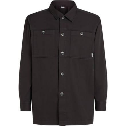 O'Neill  Twill Overshirt Black Out Größe: M | Business hemden Outlet | Damen | Schwarz