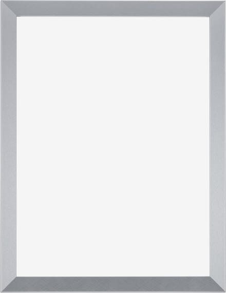 Fotolijst 24x32 cm - MDF - Zilver Glans - Cork