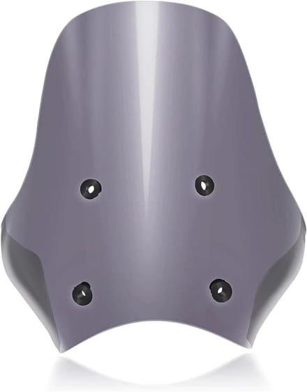 Motor Windscherm - Voorruit Motor - Comfortabel Rijden - Universele Pasvorm - 50 g - Transparant