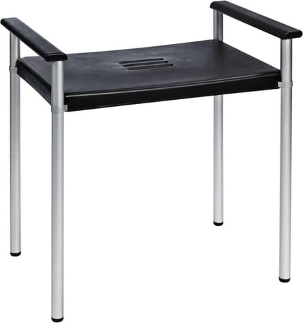 RIDDER-Badkamerkruk-Premium-100-kg-zwart-A0220010