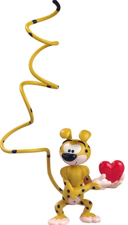 Plastoy Marsupilami Mini Figure Marsupilami Heart 6 cm Mini-Figuur