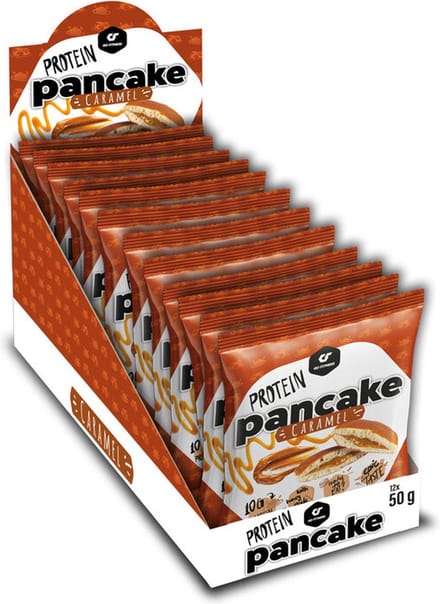 Go Fitness Protein Pancake (12x55g) Caramel - Functionele voeding - Eiwit Snacks