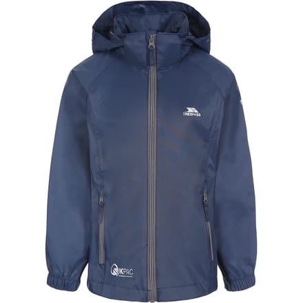 Waterdichte jas voor babymeisjes Trespass Qikpac X
